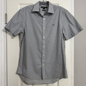 Michael Kors Short Sleeve Collared Shirt